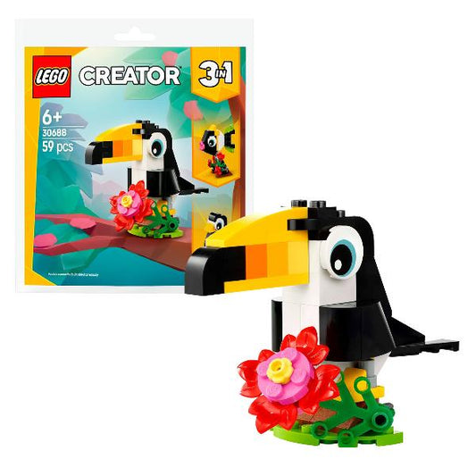 Konstruktionsspielzeug LEGO / 30688 / Tropischer Tukan_0