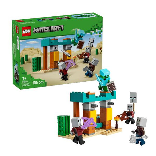 21267 Minecraft Die Illager-WÃ¼stenpatrouille, Konstruktionsspielzeug_0