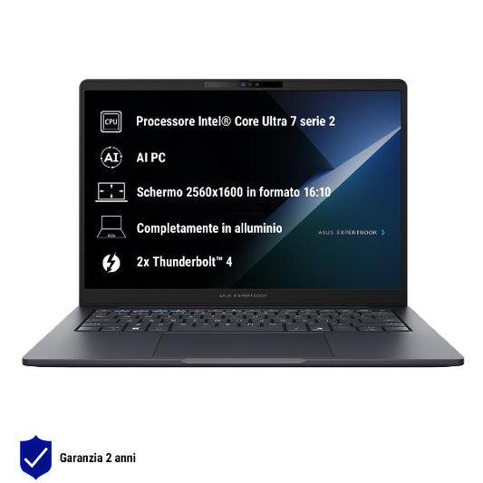 Laptop ASUS Expertbook B5 Series / Preto / 90NX08I1-M006F0_0
