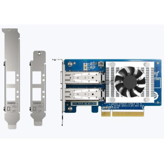 QNAP QXG-25G2SF-CX6 adaptador y tarjeta de red Interno Fibra 25000 Mbit/s_0