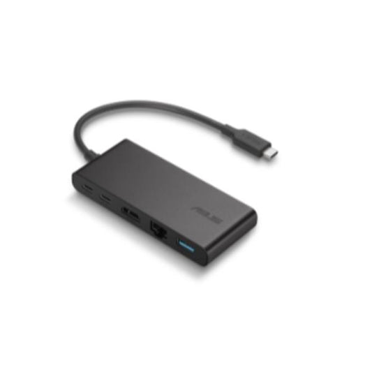 ASUS Dual 4K USB-C Dock DC201 Alámbrico USB 3.2 Gen 2 (3.1 Gen 2) Type-C Negro_0