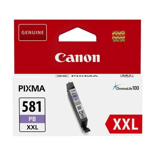 Canon CLI-581 XXL PB / Tinteiro Foto Azul_0