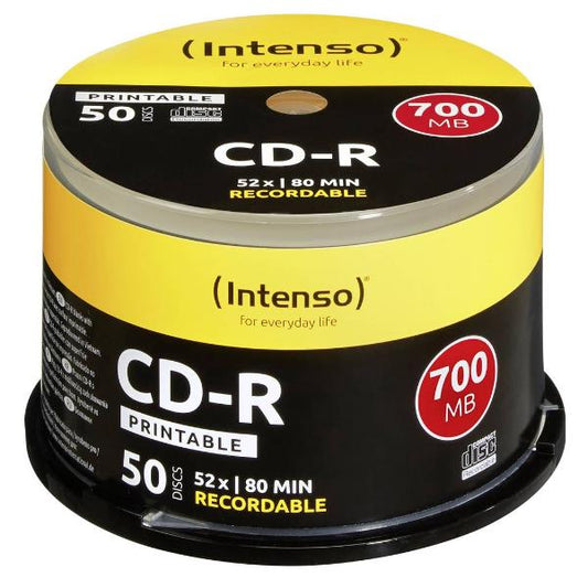 CD-R 700 MB SPINDLE 50 PZ. PRINTABLE_0