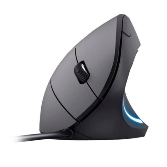 Mouse Óptico Vertical Ergonomico Equip / 3600 DPI / Preto / 245118_0