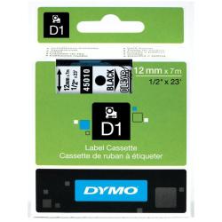 Fita de Impressão DYMO / Preto / 12mm x 7m_0