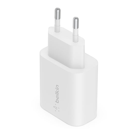 CARICABATTERIE DA PARETE CON PPS PORTA USB-C PD 25W 1M C-LTG- BIANCO_0