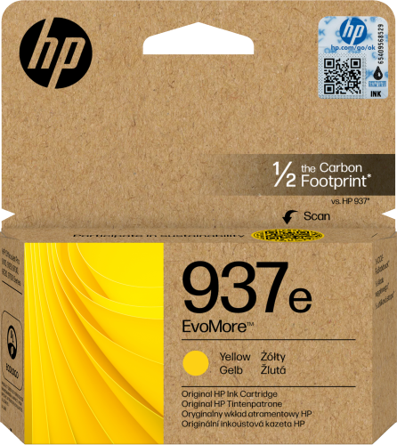 HP Cartucho de Tinta Original EvoMore 937e amarilla_0