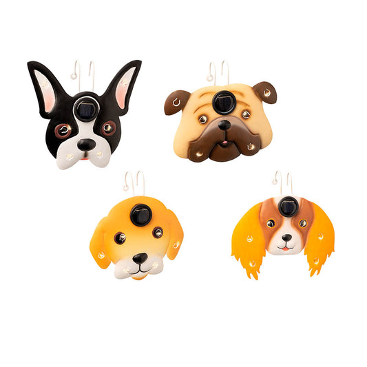 Figura de cÃ£o de luz solar para pendurar, vÃ¡rios modelos_0