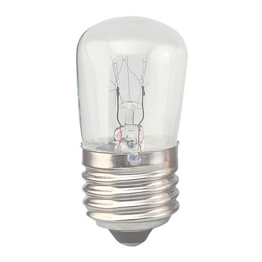 LÃ¢mpada incandescente pebetero e-27 10 w clara 30 x 60 mm_0