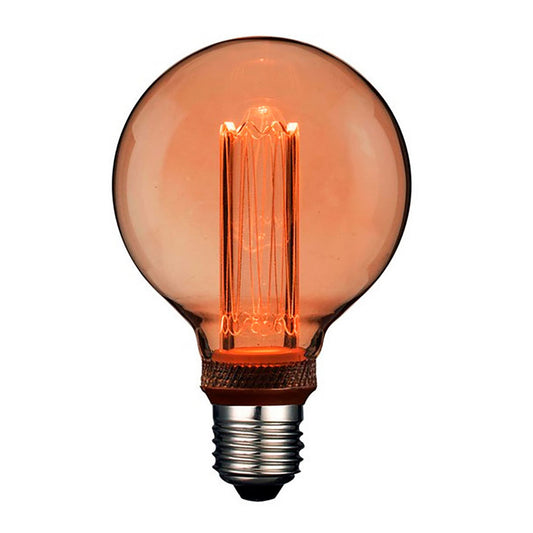 LÃ¢mpada led globo g95 decorativa e27 4 w 200 lm 1800k luz quente Ã¸95 x 145 mm_0