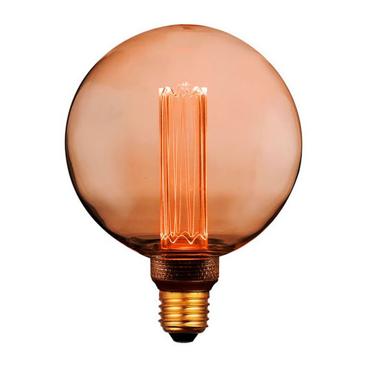 LÃ¢mpada led globo g125 decorativa e27 4 w 200 lm 1800 k luz quente Ã¸125 x 165 mm_0