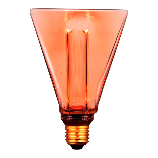 LÃ¢mpada led decorativa diamante e27 4 w 200 lm 1800 k luz quente 108 x 155 mm_0