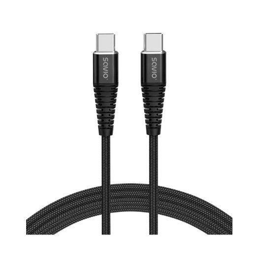 CABLE USB-C A USB-C SAVIO 5A 1M CL-159_0