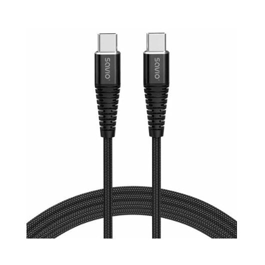 CABLE USB-C A USB-C SAVIO 5A 2M CL-160_0
