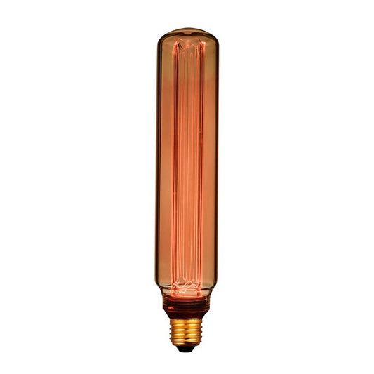 LÃ¢mpada led t60 decorativa tubular e27 4 w 200 lm 1800 k luz quente Ã¸60 x 300 mm_0