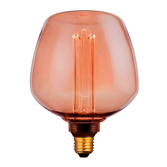 LÃ¢mpada led globo st123 decorativa irregular e27 4 w 200 lm 1800 k luz quente Ã¸123 x 163 mm_0