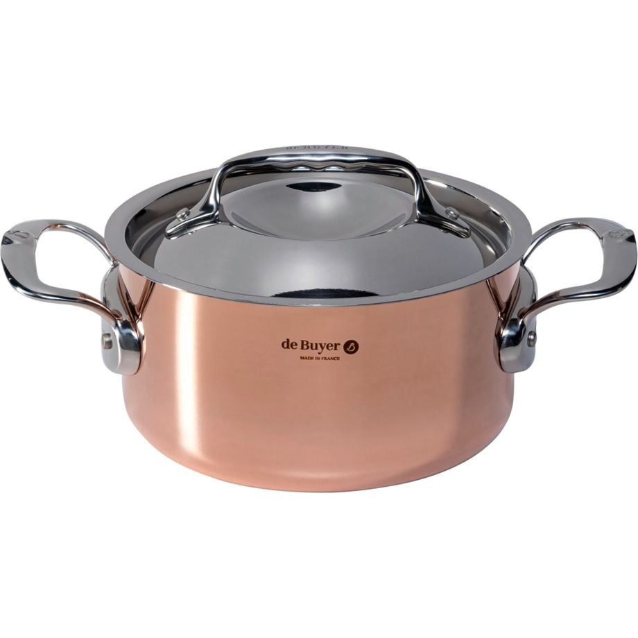 Caçarola De Buyer / Cobre/Aço Inoxidável 16 cm / Indução / DB6242-16_1