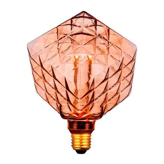 LÃ¢mpada led cubo s170 decorativa e27 4 w 200 lm 1800 k luz quente Ã¸170 x 197 mm_0