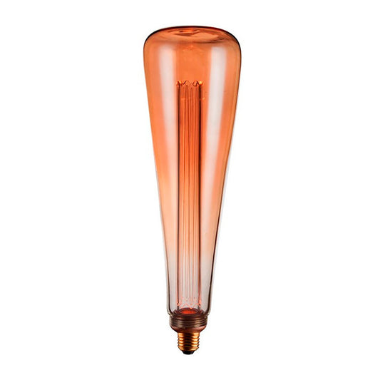 LÃ¢mpada led cone st94 decorativa e27 4 w 200 lm 1800 k luz quente Ã¸94 x 303 mm_0