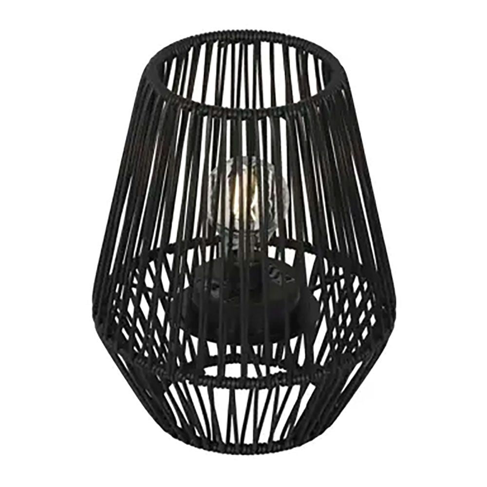 Lanterna solar preta, Ã¸22 x 25 cm_0
