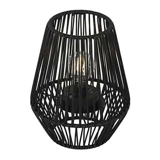 Lanterna solar preta, Ã¸22 x 25 cm_0