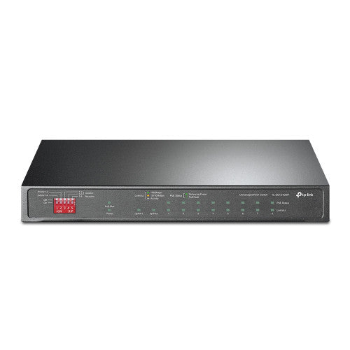 Switch TP-Link TL-SG1210MP 10 Puertos/ RJ-45 10/100/1000/ PoE+_1