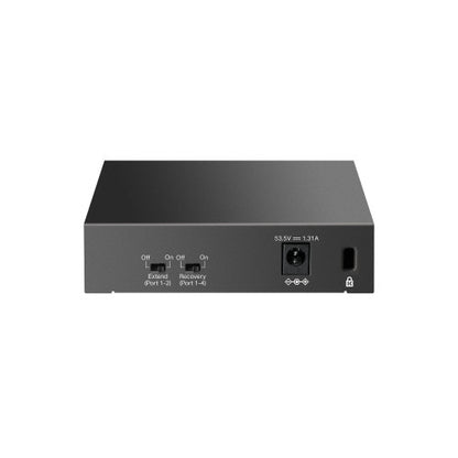 TP-Link LiteWave LS105GP switch No administrado Gigabit Ethernet (10/100/1000) Energía sobre Ethernet (PoE) Negro_1