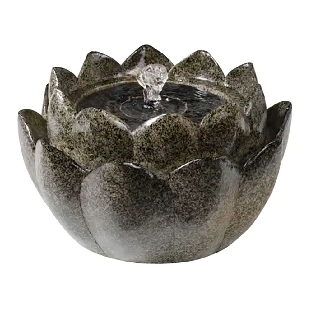 Fonte solar em forma de flor, para exterior, Ã¸23 x 14 cm_0