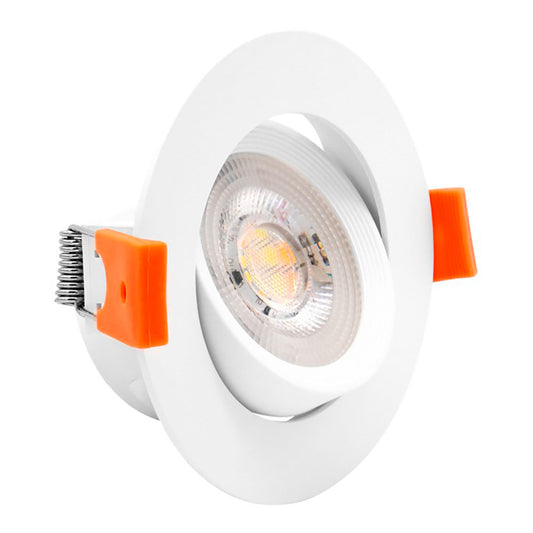 Downlight led encastrar redondo sylt 7w 3cct 600 lm, branco, Ã¸8,5cm_0