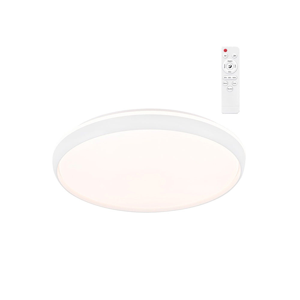 Plafon led circular, charly, 80 w, 3cct, 8800 lm, branco, Ã¸60 cm_0