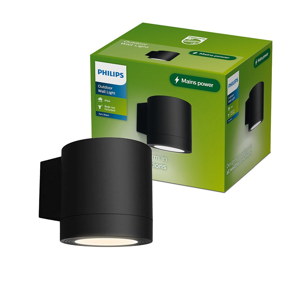 Aplique de exterior led fylx, 5 w, cor preta_0