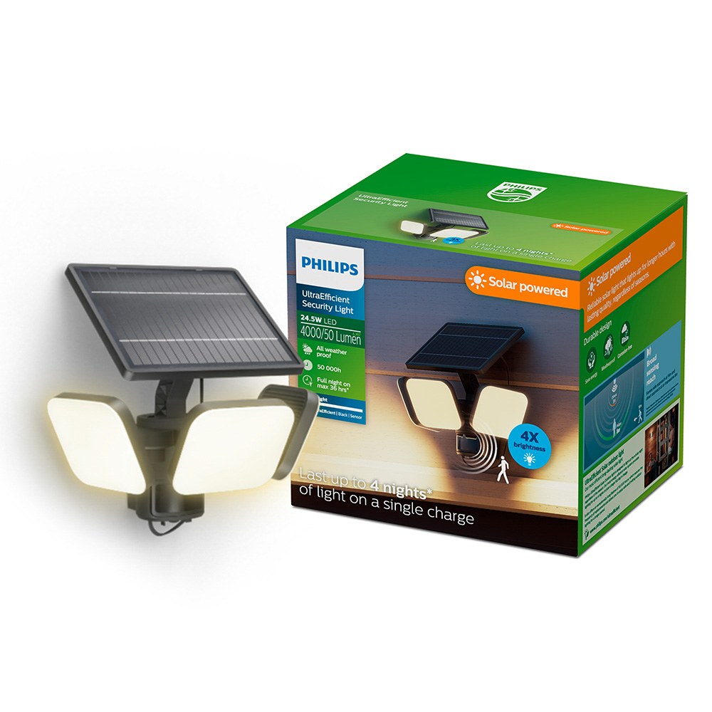 LuminÃ¡ria de seguranÃ§a solar zyren, preta, 24,5 w, 4000/50 lm, 3000 k_0