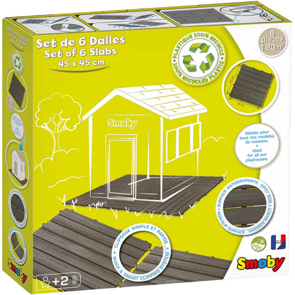Base de Chão Smoby 6 Placas Sistema Click 1.2 m²