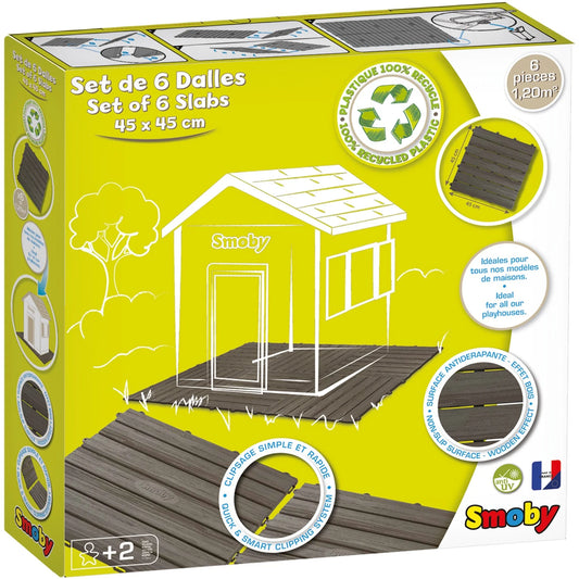 Base de Chão Smoby 6 Placas Sistema Click 1.2 m²