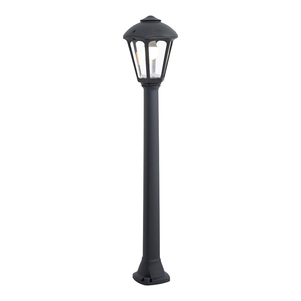 Lanterna baliza com poste giaffa/giampy, e27, preto, Ã¸210 x 995 mm_0