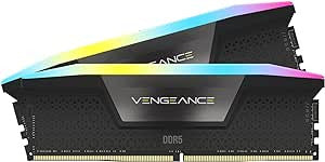 MEMORIA CORSAIR DDR5 32GB 2X16GB PC6000 VENGEANCE RGB CMH32GX5M2B6000C38_0