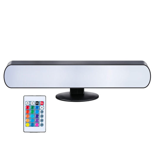 Candeeiro led de luz branca e colorida com comando 24,5 x 3,5 x 4 cm_0