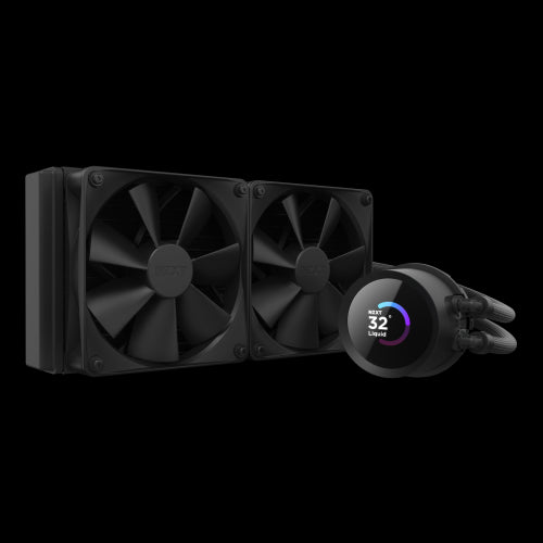 NZXT Kraken 240 Procesador Sistema de refrigeraciÃ³n lÃ­quida todo en uno 12 cm Negro 1 pieza(s)_0