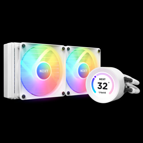 NZXT Kraken Elite 240 RGB Procesador Sistema de refrigeraciÃ³n lÃ­quida todo en uno 12 cm Blanco 1 pieza(s)_0
