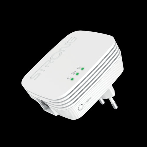 Strong POWERLWF600DUOMINI adaptador de red PowerLine 600 Mbit/s Ethernet Wifi Blanco 2 pieza(s)_2