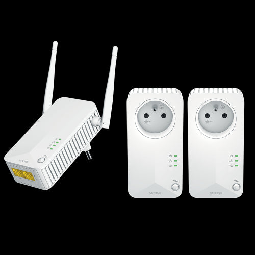 Strong Powerline WiFi 600 Triple Pack V2 600 Mbit/s Ethernet Blanco 3 pieza(s)_0