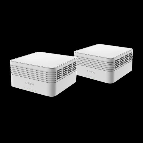 Strong MESHKITAX3000 sistema Wi-Fi Mesh (Wi-Fi en malla) Doble banda (2,4 GHz / 5 GHz) Wi-Fi 6 (802.11ax) Blanco 2 Interno_0
