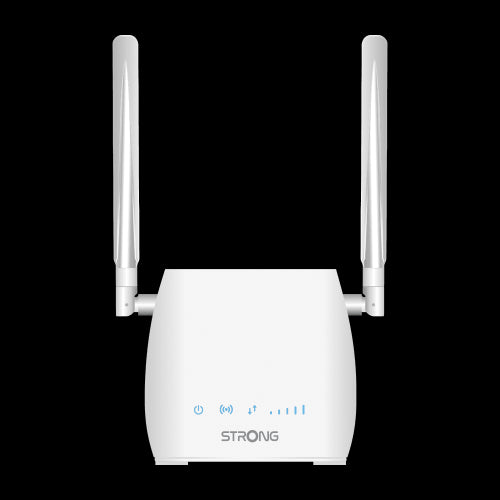 Strong 300M router inalámbrico Ethernet rápido Banda única (2,4 GHz) 4G Blanco_0