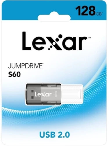 LEXAR 128GB JUMPDRIVE S60 USB 2.0 FLASH DRIVE_1