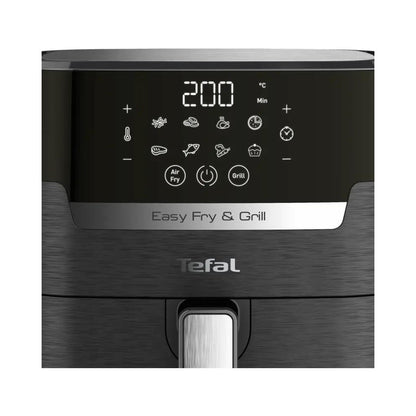 Fritadeira Air Fryer Tefal Easy Fry & Grill Precision 2 em 1 EY5058P0 4.2 L - Preto