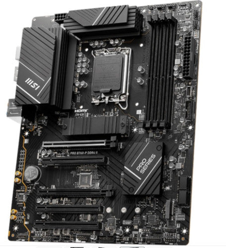 PLACA MSI PRO B760-P II,INTEL,1700,B760,4DDR5,128GB,HDMI+DP,4SATA+2M.2,4USB 3.2+2USB-C,2.5GB,ATX_2