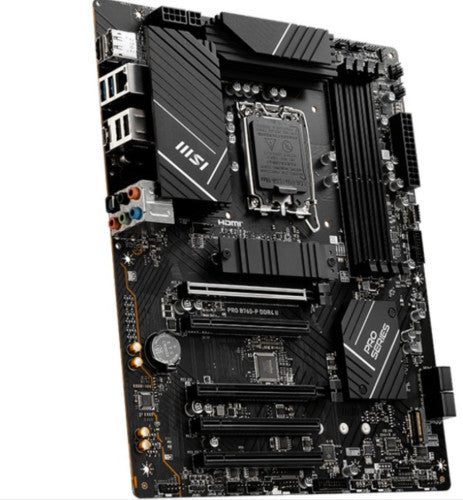 PLACA MSI PRO B760-P II,INTEL,1700,B760,4DDR5,128GB,HDMI+DP,4SATA+2M.2,4USB 3.2+2USB-C,2.5GB,ATX_3