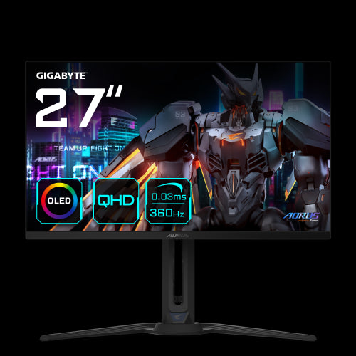 GIGABYTE FO27Q3 pantalla para PC 68,6 cm (27") 2560 x 1440 Pixeles Quad HD Negro_0