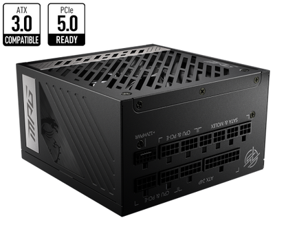 MSI MPG A850G PCIE5 unidad de fuente de alimentación 850 W 24-pin ATX ATX Negro_0