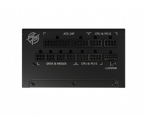 MSI MPG A850G PCIE5 unidad de fuente de alimentación 850 W 24-pin ATX ATX Negro_1